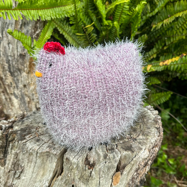 Large Knitted Chicken