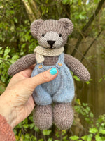 Hand knitted Teddy