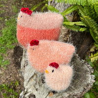 Large Knitted Chicken