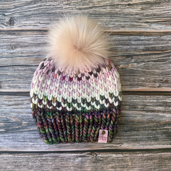 Chunky Beanie - Fair Isle