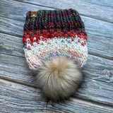 Chunky Beanie - Fair Isle