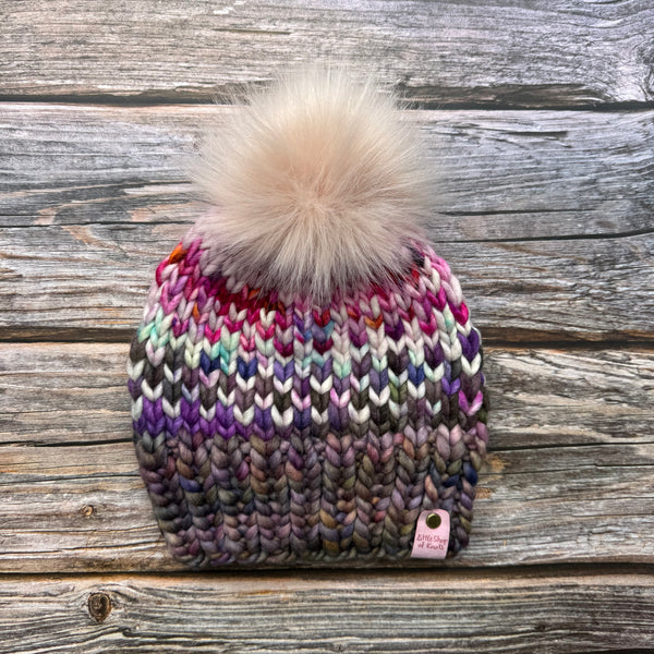 Chunky Beanie - Fair Isle