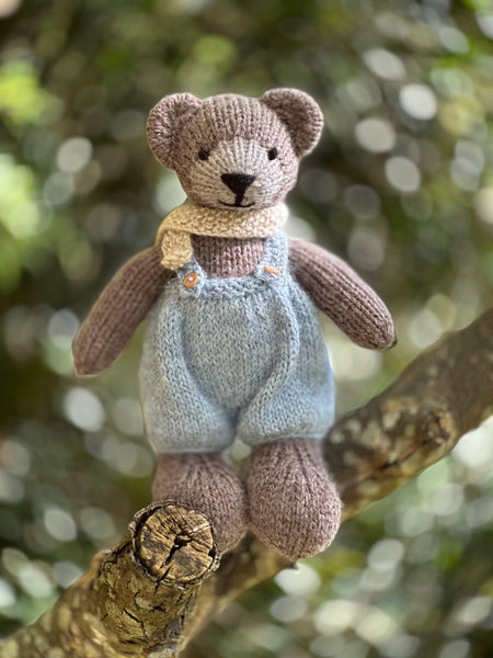 Hand knitted Teddy