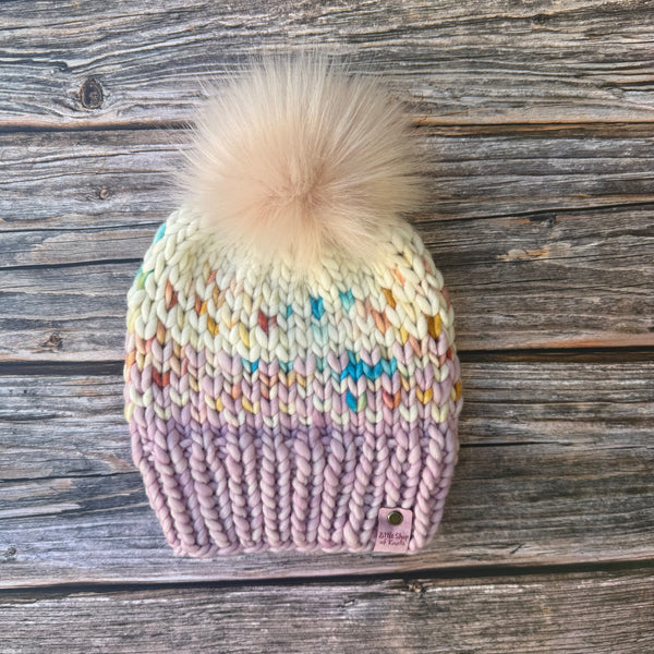 Chunky Beanie - Fair Isle