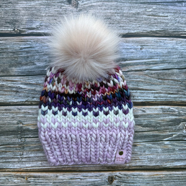 Chunky Beanie - Fair Isle