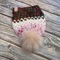 Chunky Beanie - Fair Isle