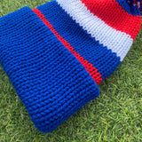 WESTERN BULLDOGS Footy Beanie - Child up to ~12yrs