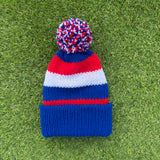 WESTERN BULLDOGS Footy Beanie - Child up to ~12yrs