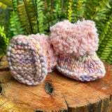 Baby Bootie and Beanie Set 0-3 months