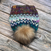 Chunky Beanie - Fair Isle