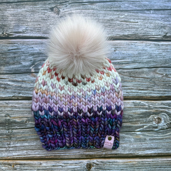 Chunky Beanie - Fair Isle