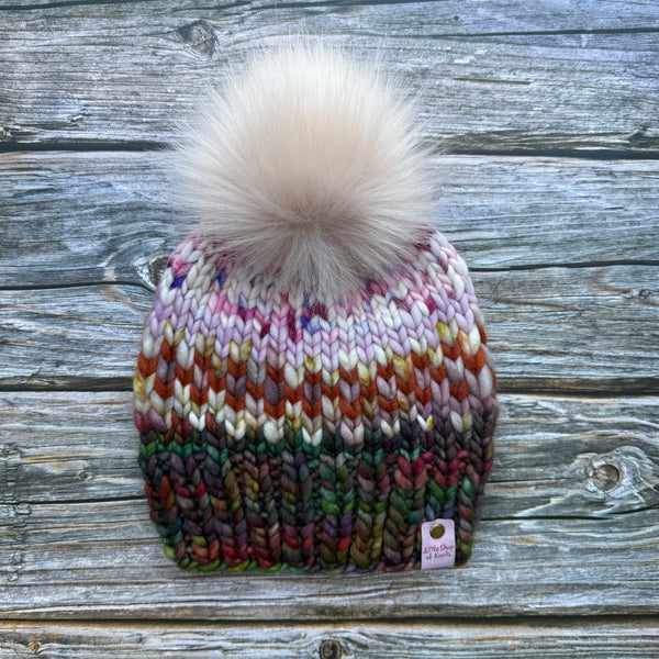 Chunky Beanie - Fair Isle