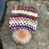 Chunky Beanie - Fair Isle