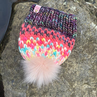 Chunky Beanie - Fair Isle