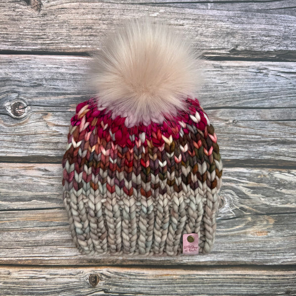 Chunky Beanie - Fair Isle