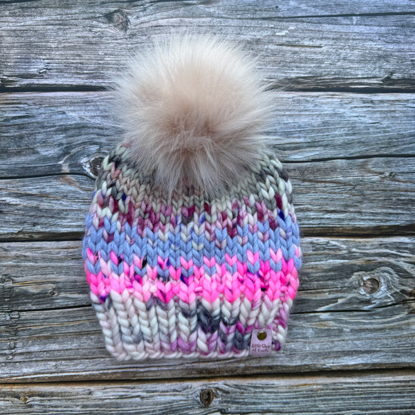 Chunky Beanie - Fair Isle