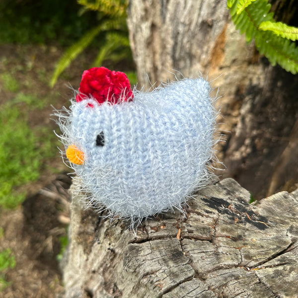 Small Knitted Chicken