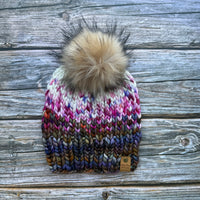 Chunky Beanie - Fair Isle