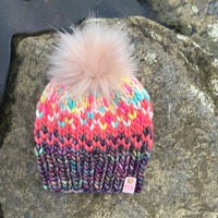 Chunky Beanie - Fair Isle