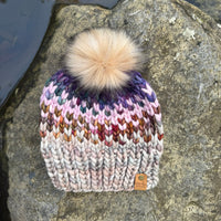 Chunky Beanie - Fair Isle