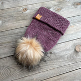 Merino Wool & Linen Rustic Beanie - Adult